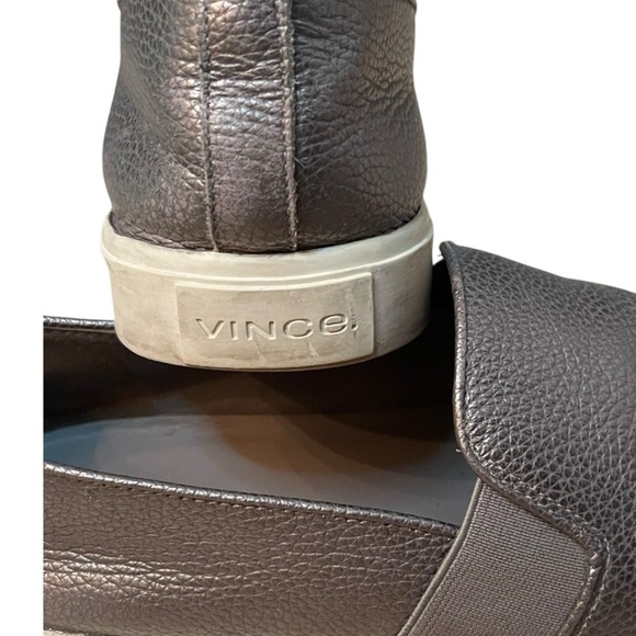 Vince Women's Silver Loafers size 9 - Picture 3 of 10